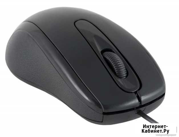 Мышь Oklick 205M USB черная новая в упаковке Красноярск - изображение 1