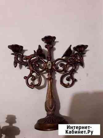 Старинный подсвечник -СССР Рязань