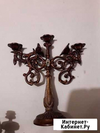 Старинный подсвечник -СССР Рязань - изображение 1