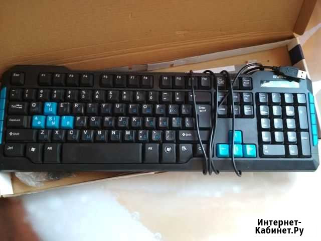 Клавиатура Sven Challenge 9500 Black USB Ижевск - изображение 1