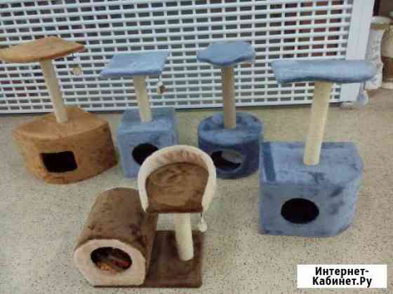 Домики когтеточки угловые круглые прямоугольные Ставрополь