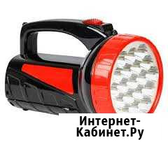 Фонарь аккумуляторный 2 в 1, 46912 Уфа - изображение 1