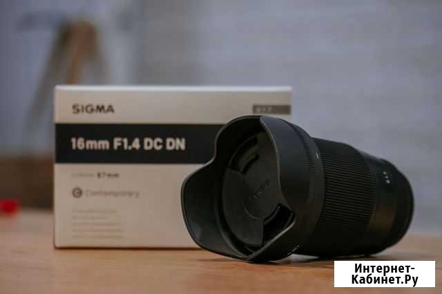 Sigma AF 16mm 1.4 DC DN Contemporary Sony E Котельники - изображение 1