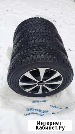 Nokian Hakkapeliitta 5 155/70R13 на литье Matiz Иваново - изображение 1