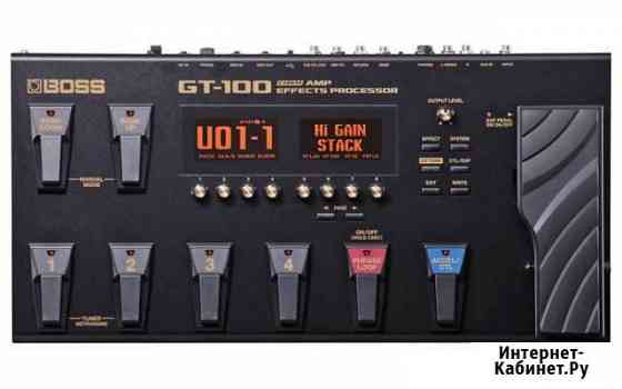Процессор эффектов для электрогитар boss GT-100 Москва