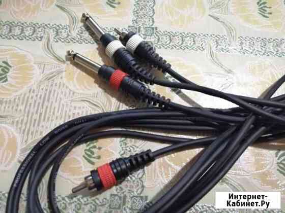 Кабель 2x6.3mm - 2RCA Барнаул