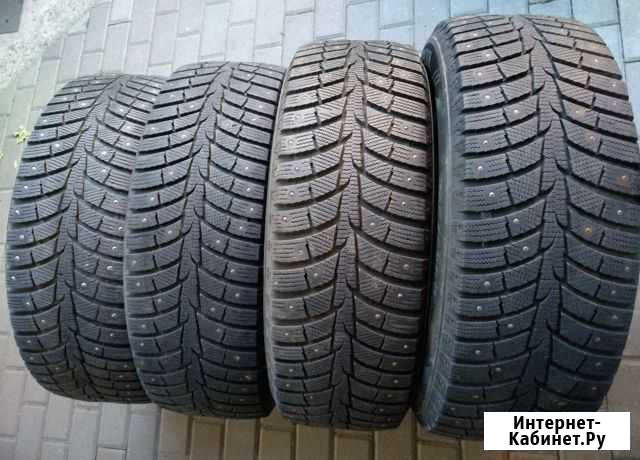 Зима шипы Laufenn/Hankook 225/60/17 б/у сезон 4 шт Брянск - изображение 1