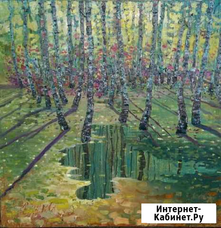 Картина, холст, масло Благовещенск - изображение 1