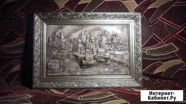 Картина из керамики с рамкой Торжок - изображение 1