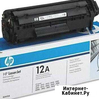 Картридж нр LoserJet 12A Калуга - изображение 1