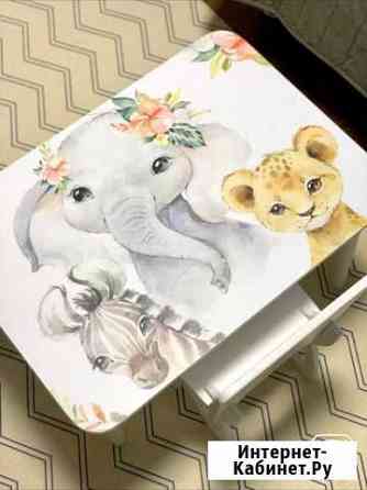 Детский столик и стульчик новый из дерева Тюмень