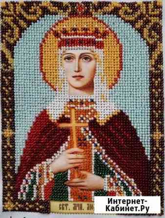 Икона, вышитая бисером Тюмень