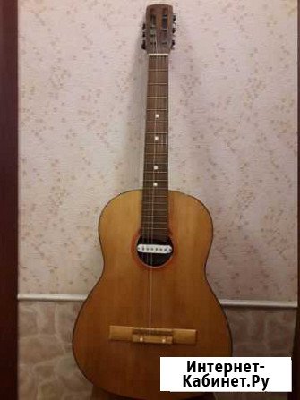 Гитара со звукоснимателем и чехлом б/у Казань - изображение 1