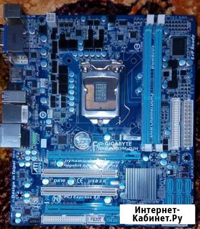 Gigabyte GA-H55M-D2H (на запчасти или ремонт) Новочеркасск - изображение 1