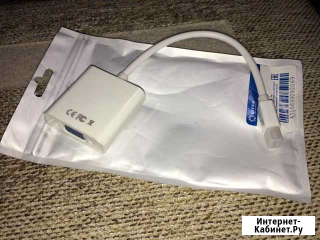 Переходник MiniDisplayPort на VGA Уфа - изображение 1