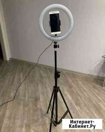 Кольцевая лампа со штативом. новая. 26cm Набережные Челны
