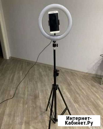 Кольцевая лампа со штативом. новая. 26cm Набережные Челны - изображение 1