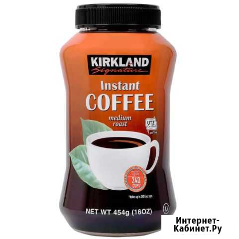 Kirkland растворимый кофе, средняя обжарка 454г Одинцово - изображение 1