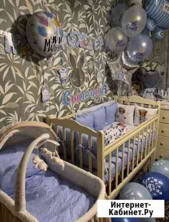 Детская кроватка с маятником Липецк