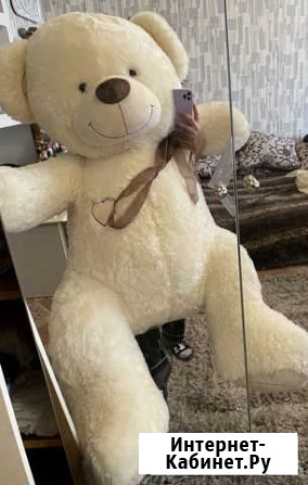 Плюшевый медведь огромный 170 см Рязань - изображение 1
