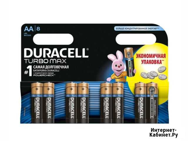 Щелочные батарейки Duracell Turbo Max AA Самара - изображение 1