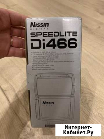 Вспышка Nissin Speedlite Di466 для Canon Мурманск - изображение 1