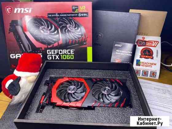 Видеокарта MSI GTX 1060 6GB Gaming X Москва