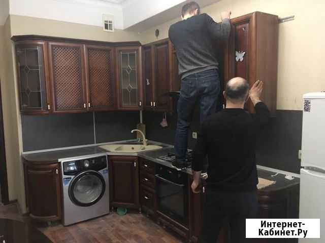 Кухонный гарнитур кухня бу с техникой Махачкала - изображение 1