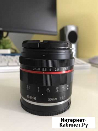 Объектив Meike 50mm 1.7/sony e Магадан - изображение 1