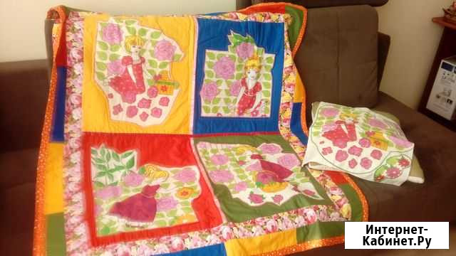 Одеяло лоскутное с наволочкой Тюмень - изображение 1