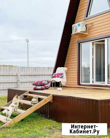 Строительство дома в стиле A-frame Тюмень - изображение 1