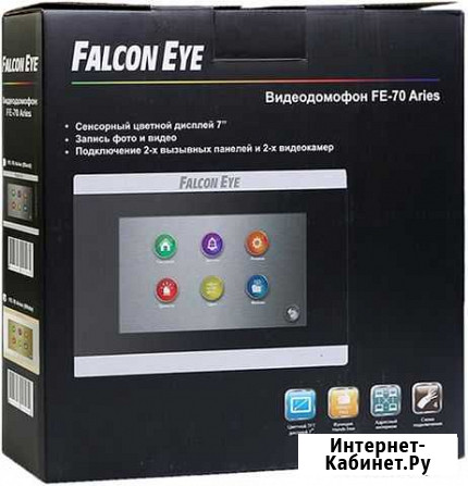 Видеодомофон новый falcon eye fe-70 aries Нижний Тагил - изображение 1