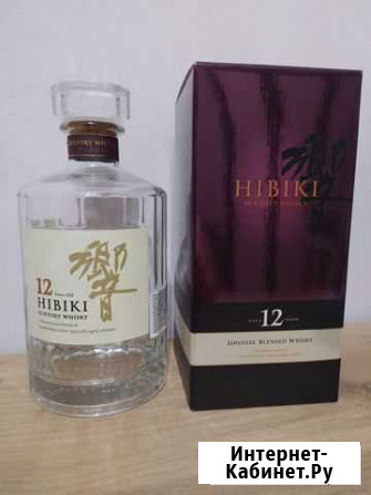 Hibiki 12. Пустая бутылка и коробка Подольск - изображение 1
