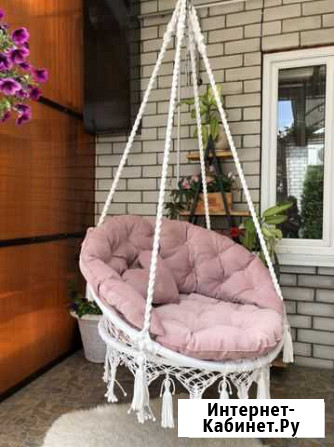 Подвесное кресло гамак макраме Пятигорск - изображение 1