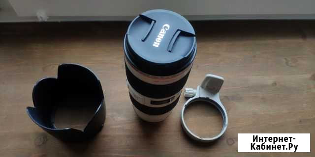Canon zoom lens EF 70-200 1:2,8L IS ll USM Лобня - изображение 1
