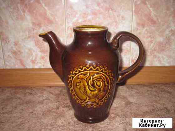 Кувшин керамический, времён СССР Рязань