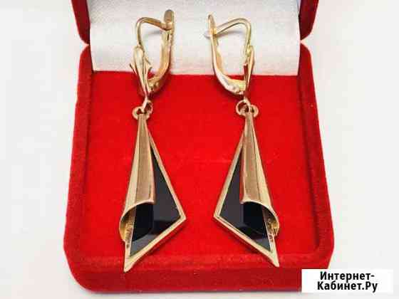 Золотые серьги 9,22/585 Казань
