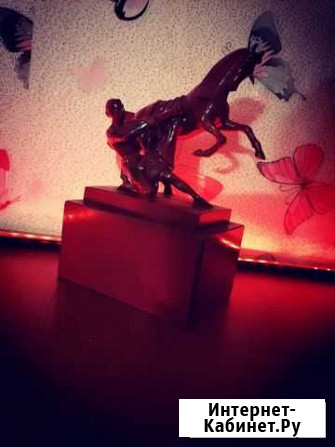 Статуэтка всадник с конем автор Клод Великий Новгород - изображение 1