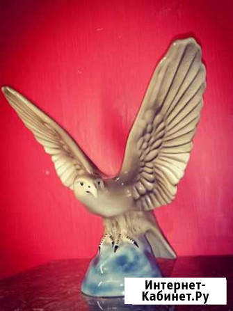 Статуэтка сокол фарфор большая Великий Новгород - изображение 1