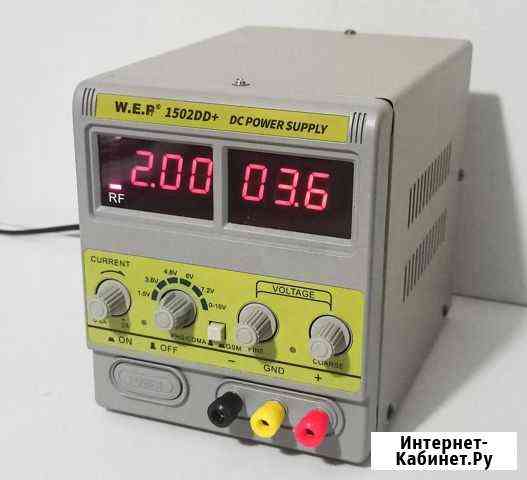 Блок питания лабораторный 0-15В 2А защиты от кз др Красноярск