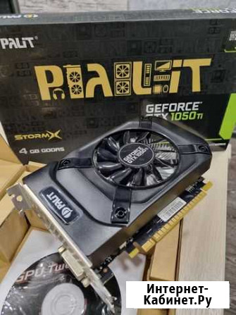 Видеокарта nvidia geforce gtx 1050 ti stormx palit Петропавловск-Камчатский - изображение 1