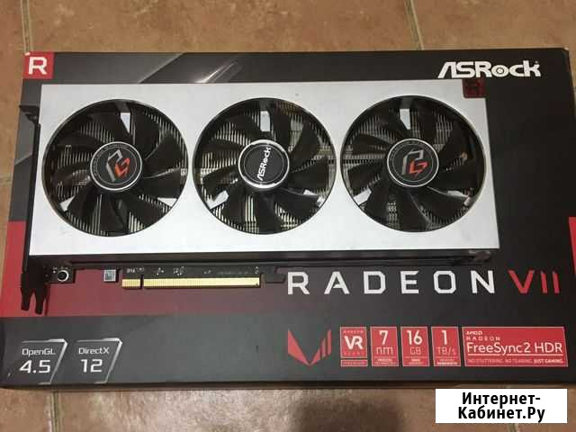 Видеокарта ASRock Radeon VII 16GB Саранск - изображение 1
