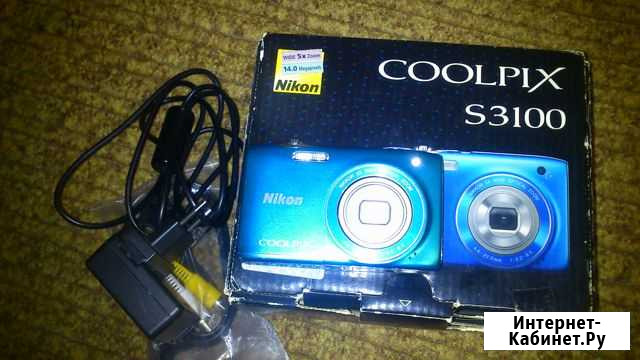 Цифровой фотоаппарат Nikon Coolpix S3100 Белгород - изображение 1