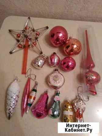 Елочные игрушки СССР Тула