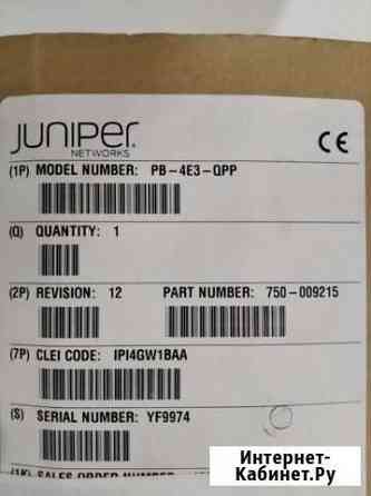 Juniper PB-4E3-QPP Новый Смоленск
