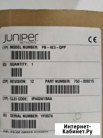 Juniper PB-4E3-QPP Новый Смоленск - изображение 1