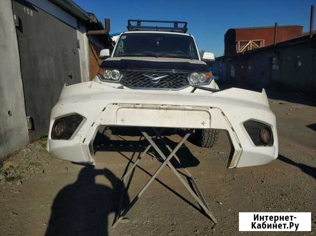 Бампер УАЗ Патриот 2018 г.в Петропавловск-Камчатский - изображение 1