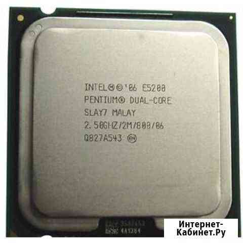 Desktop CPU Intel Pentium Dual-Core E5200 Екатеринбург