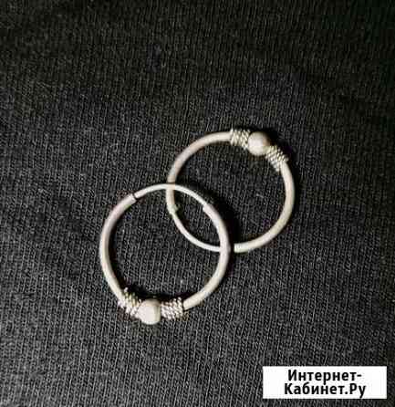 Серьги серебряные Конго 925 Кисловодск