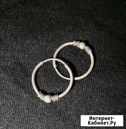 Серьги серебряные Конго 925 Кисловодск - изображение 1